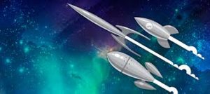googie style rockets